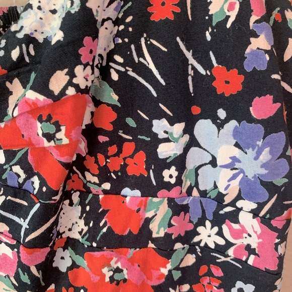 Free People Fairy Goth Floral Smocked Tulle Fit And Flare Dress Size S - Picture 4 of 8